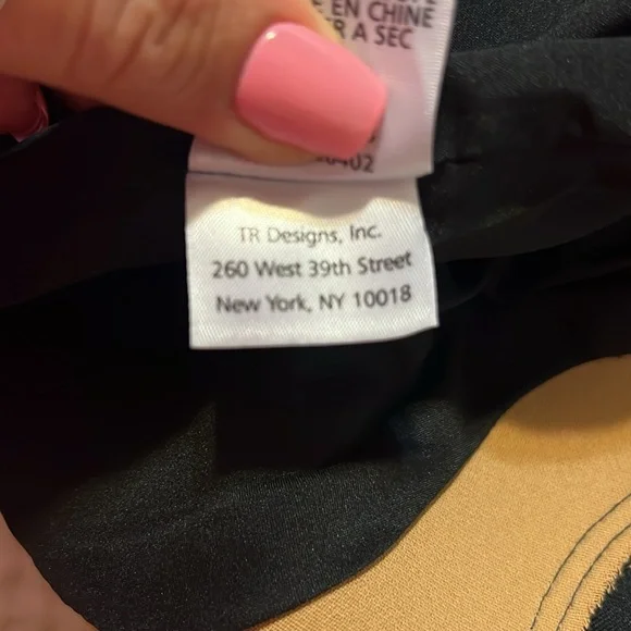 TRACY REESE 100% Lamb Leather Dress - Picture 12 of 14